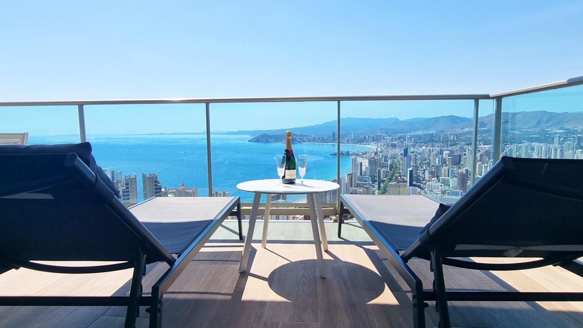 Skyscraper Apartment With Panoramic Views - Floor 38 Benidorm Eksteriør billede