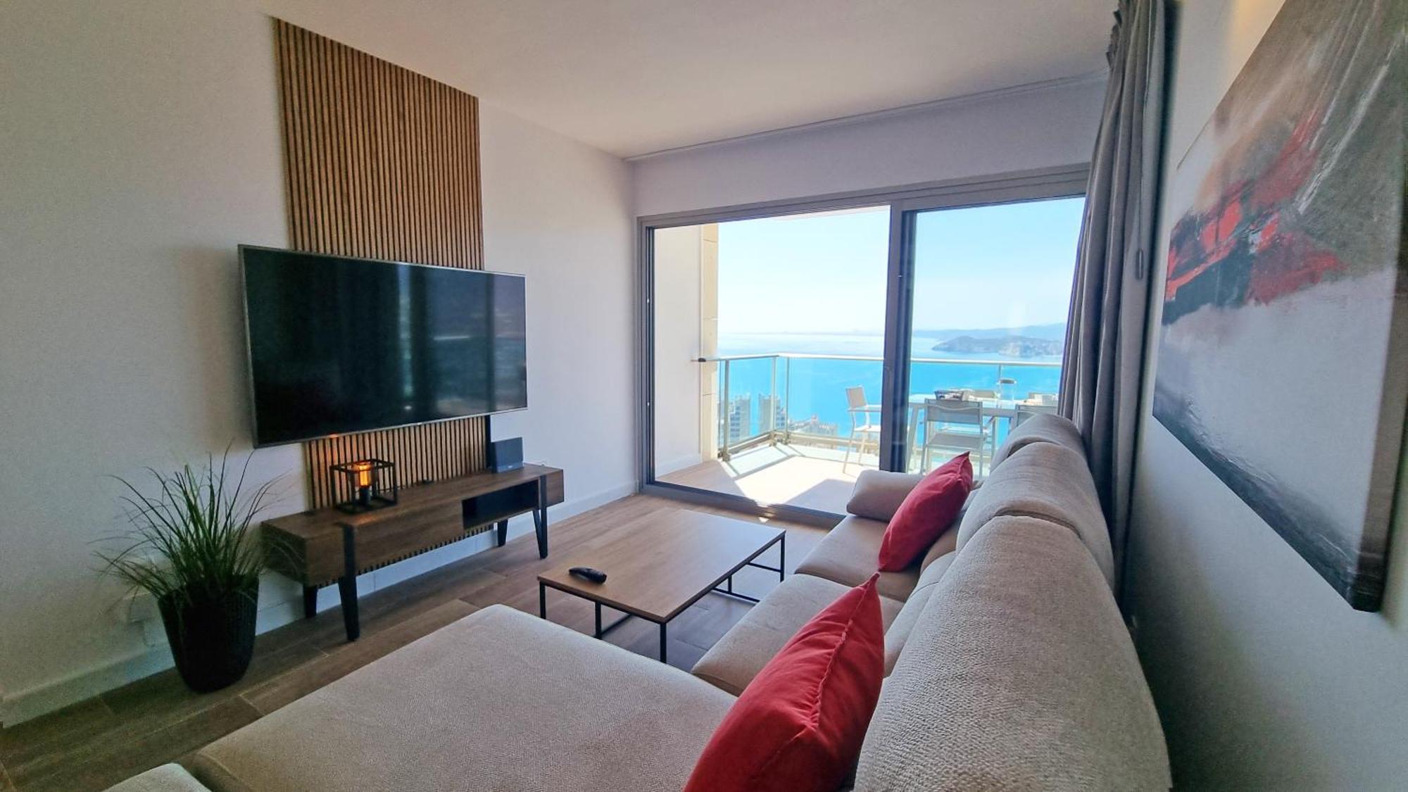 Skyscraper Apartment With Panoramic Views - Floor 38 Benidorm Eksteriør billede